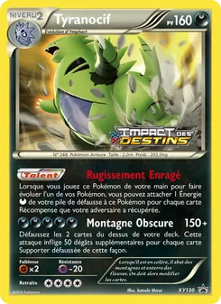 Tyranocif, Promo XY No. XY130 Normal