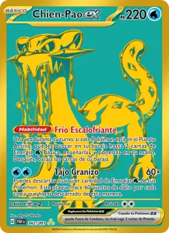Chien-Pao ex, Destinos de Paldea No. 242 Holo