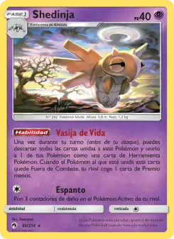 Shedinja, Truenos Perdidos Nº 95 Normal