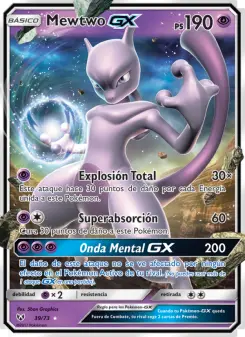 Mewtwo GX, Leyendas Luminosas Nº 39 Normal