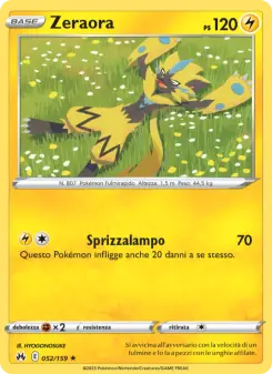 Zeraora, Zenit Regale Nº 052 Normal