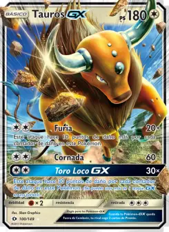 Tauros GX, Sol y Luna No. 100 Normal