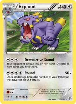 Exploud, Plasma Storm Nº 107 Normal