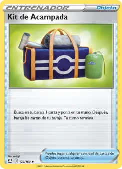 Kit de Acampada, Estilos de Combate No. 122 Normal