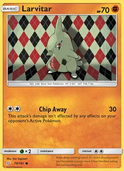 Larvitar, Team Up Nº 79 Normal