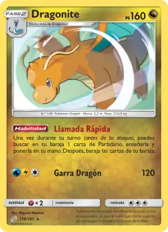 Dragonite, Union de Aliados No. 119 Normal