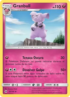 Granbull, Sol y Luna Nº 91 Normal