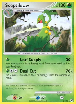 Sceptile, Arceus No. 31 Normal