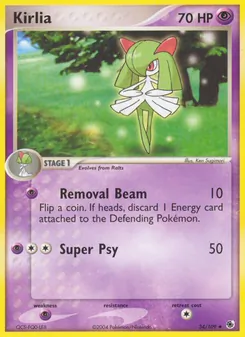 Kirlia, Ruby & Sapphire Nº 34 Normal