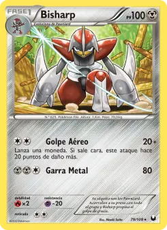 Bisharp, Oscuros Exploradores Nº 79 Normal