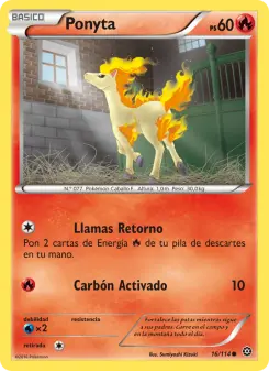 Ponyta, Asedio de Vapor No. 16 Normal