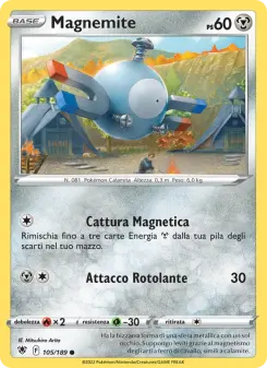 Magnemite, Lucentezza Siderale No. 105 Normal