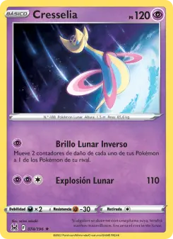 Cresselia, Origen Perdido No. 074 Holo