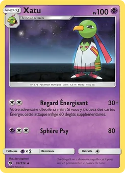 Xatu, Tonnerre Perdu No. 88 Normal