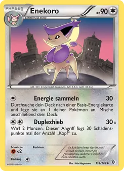 Enekoro, Überschrittene Schwellen Nº 114 Normal