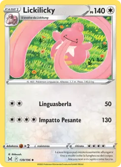 Lickilicky, Origine Perduta No. 139 Normal