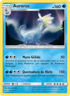 Aurorus, Luz Prohibida No. 28 Normal