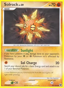 Solrock, Great Encounters Nº 85 Normal