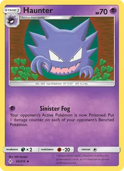 Haunter, Unbroken Bonds No. 69 Normal