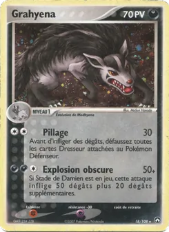 Grahyena, EX Gardiens du Pouvoir No. 18 Normal