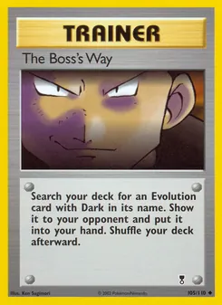 The Boss's Way, Legendary Collection No. 105 Normal