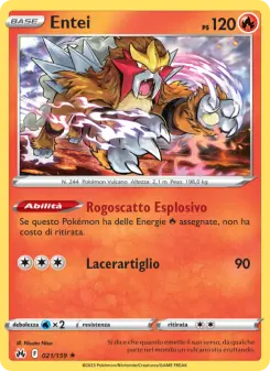 Entei, Zenit Regale Nº 021 Holo