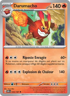 Darumacho, Flammes Obsidiennes No. 035 Normal