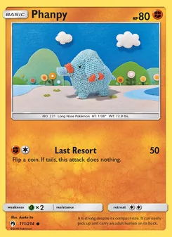 Phanpy, Lost Thunder Nº 111 Normal