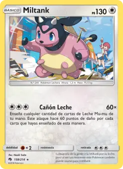 Miltank, Truenos Perdidos No. 158 Normal