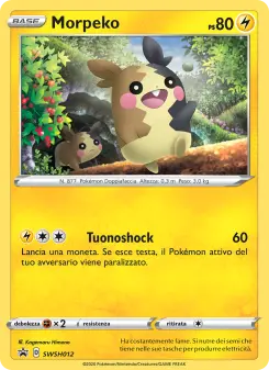 Morpeko, SPSC Promo No. SWSH012 Holo