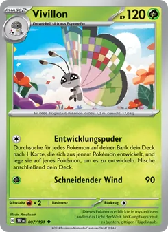 Vivillon, Stürmische Funken No. 007 Normal