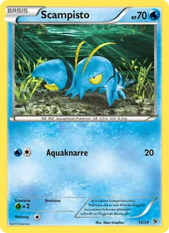 Scampisto, Willkommen in Kalos No. 15 Normal