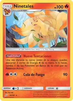 Ninetales, Union de Aliados No. 16 Normal