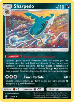 Sharpedo, Legami Inossidabili No. 111 Normal