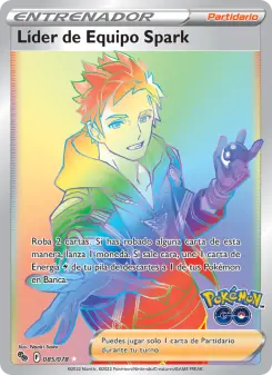 Líder de Equipo Spark, Pokémon GO Nº 085 Holo