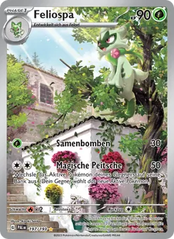 Feliospa, Entwicklungen in Paldea No. 197 Holo