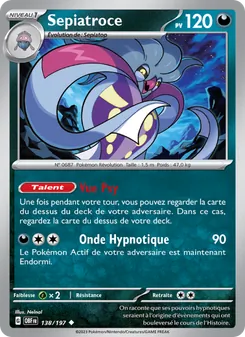 Sepiatroce, Flammes Obsidiennes Nº 138 Normal