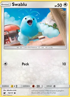Swablu, Crimson Invasion Nº 79 Normal