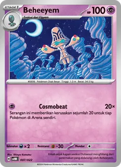 Beheeyem, Miraidon ex Futur No. 007 Normal