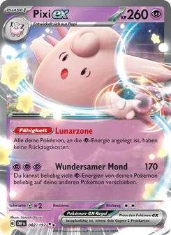 Pixi-ex, Obsidian Flammen No. 082 Holo