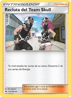 Recluta del Team Skull, Sol y Luna Nº 133 Normal