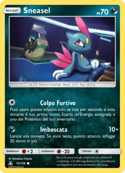 Sneasel, Ultraprisma Nº 73 Normal