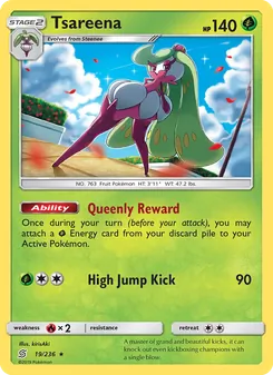 Tsareena, Unified Minds No. 19 Normal