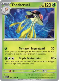 Toedscruel, Scarlatto e Violetto No. 026 Normal