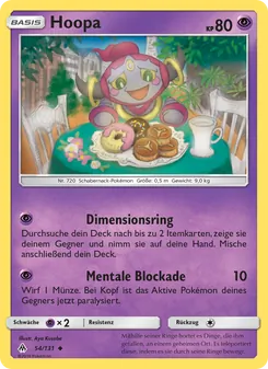Hoopa, Grauen Der Lichtfinsternis Nº 54 Normal