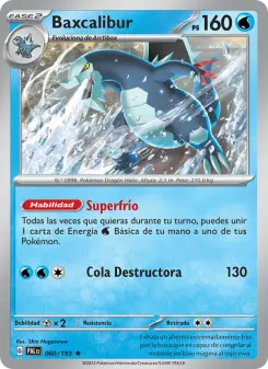 Baxcalibur, Evoluciones en Paldea No. 060 Holo