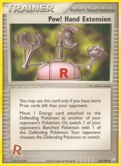 Pow! Hand Extension, Team Rocket Returns Nº 85 Normal