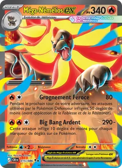 Méga-Némélios-ex, Chaos Ascendant No. 015 Holo