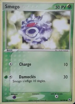 Smogo, EX Rubis & Saphir Nº 54 Normal