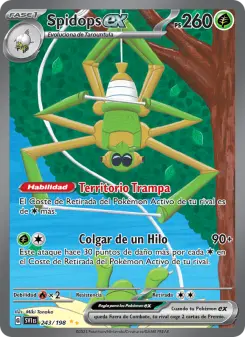 Spidops ex, Escarlata y Púrpura No. 243 Holo